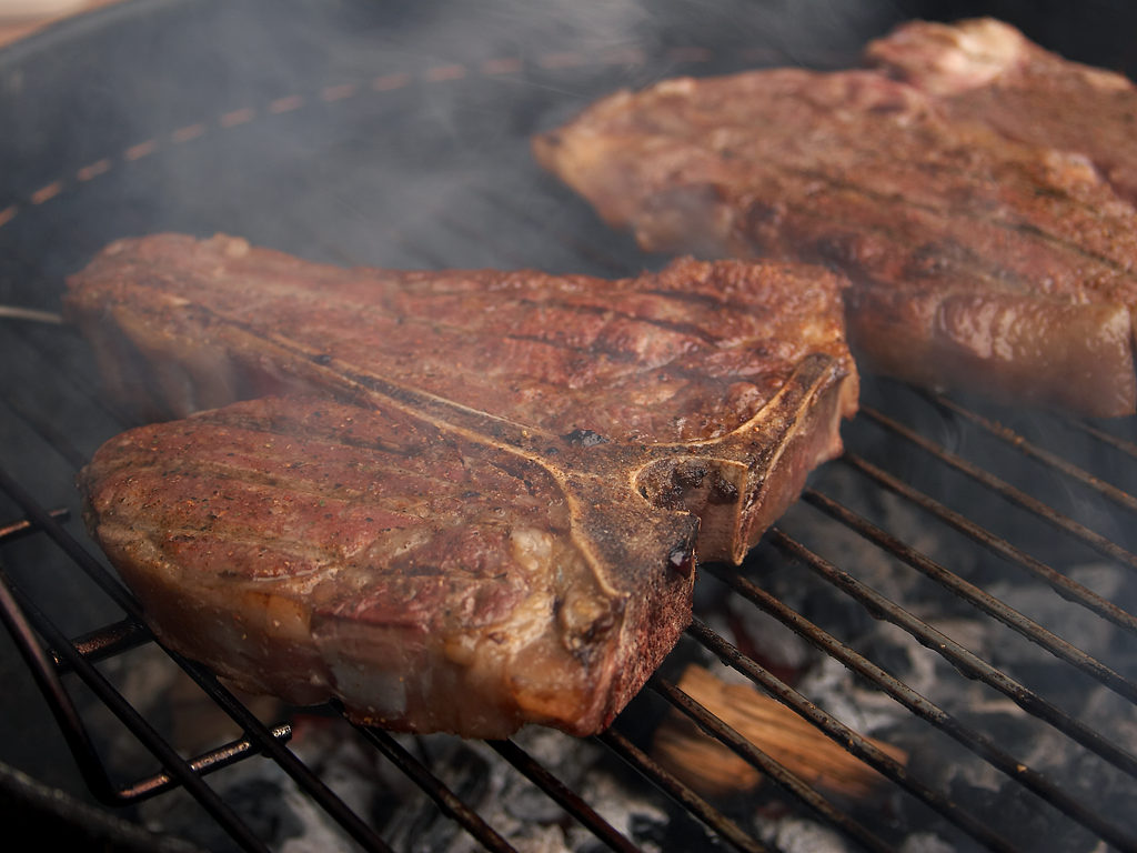 T-Bone on the Grill - mmmmmm